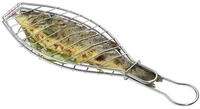 K&uuml;chenprofi BBQ Fischgrillzange EASY, Fischbr&auml;ter, 43 cm, Edelstahl, K1066082800,