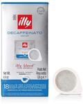 illy, Kaffee in E.S.E. Pads ENTKOFFEINIERT, 18 kompostierbare Pads