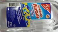 GUT & G&Uuml;NSTIG Destilliertes Wasser 2l
