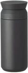 Kinto Travel Becher Schwarz - 350 ML - Isotherm - Doppelwandig gegen Verbrennen