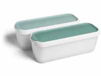 SPRINGLANE 2er-Set Eisbehälter für Speiseeis 1 L, Aufbewahrungsbehälter,