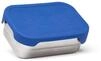 ergobag Edelstahl Brotdose 2er Set mit Snack-Box Edelstahl & Silikon-Deckel BPA-frei