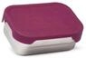 ergobag Edelstahl Brotdose 2er Set mit Snack-Box Edelstahl & Silikon-Deckel BPA-frei