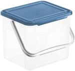 Rotho Basic Aufbewahrungsbox 5l mit Deckel und Henkel, Kunststoff (PP) BPA-frei,