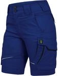 Leibw&auml;chter &ndash; Arbeitsshorts Damen Flex LINE Kornblau-Schwarz &ndash; Gr&ouml;&szlig;e 52 &ndash;