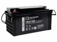 Solarbatterie Akku Quality-Batteries 12LC-130 / 12V -128Ah AGM-Deep Cycle