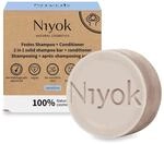Niyok&reg; 2-in-1 Festes Shampoo + Conditioner "Sensitiv" (80g) &bull; Sensitiv...