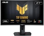 ASUS TUF Gaming VG27VQM Curved 27 Zoll Gaming Monitor (Full HD (1920x1080), 240Hz,