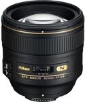 Nikon AF-S 85mm 1:1.4G Objektiv (77 mm Filtergewinde) inkl. HB-55