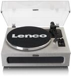 Lenco LS-440 Plattenspieler mit Lautsprecher, Schallplattenspieler, Plattenspieler,