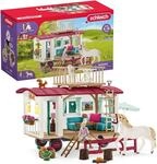 Schleich Horse Club | Wohnwagen f&uuml;r geheime Club-Treffen 42593 | Set mit Figuren,