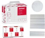 Falthandt&uuml;cher / Papierhandt&uuml;cher Katrin Non-Stop M2, wei&szlig;, 2-lagig, 24x24 cm,
