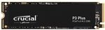 Crucial P3 Plus SSD 500GB M.2 PCIe Gen4 NVMe Interne SSD, bis 4.700 MB/s, Laptop und