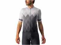 CASTELLI Men's A TUTTA Jersey Sweatshirt, Silbergrau/dunkelgrau, Medium