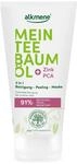 alkmene Mein Teebaum&ouml;l 3in1 Reinigung Peeling Maske 150 ml Pickel Reduktion 91%