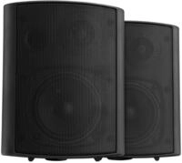 Pronomic USP-660 BK HiFi Wandlautsprecher Paar - 2-Wege Lautsprecher Boxen im Set -