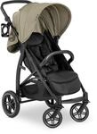 hauck Rapid 4D Air, Olive Gr&uuml;n - Kinderwagen mit Luftreifen hinten & Gummir&auml;der