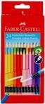 Faber-Castell - Buntstifte Set Classic Colour Radierbar 24-teilig