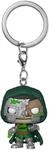 Funko Pop! Keychain: Marvel Zombies - Dr. Doom - Neuartiger Schl&uuml;sselanh&auml;nger -