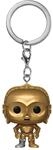 Funko Pop! Keychain: Star Wars - C-3PO - Neuartiger Schl&uuml;sselanh&auml;nger -