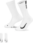 NIKE Herren Multiplier Crew Socken, White/Black, L EU