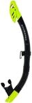 Scubapro Spectra Dry Schnorchel, BLK/YEL Atemregler f&uuml;r kaltes Wasser, Unisex,