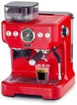 Trisa Barista Plus Siebtr&auml;germaschine mit Mahlwerk, 20 Bar Espressomaschine &