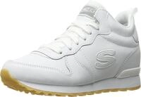 Skechers Damen Og 85 Goldn Gurl Sportliche Schn&uuml;rsenkel, Wei&szlig;, 36 EU