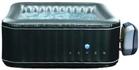 JUNG Aspen Whirlpool aufblasbar eckig, 4 Personen SPA Selbstaufblasend, beheizter