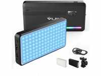 VIJIM VL196 RGB LED Videoleuchte, tragbare Video Licht Dimmbare 2500K-9000K,...