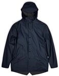 RAINS Herren wasserdichte Jacke, Blickdicht, 47 Marineblau, XL