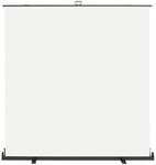 Walimex pro Roll-up Panel Hintergrund wei&szlig; 210 x 220 cm, Fotohintergrund mit