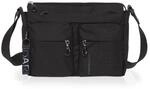 Mandarina Duck Damen Md 20 Rucksack, Schwarz, 28x18x9 (L x H W) EU