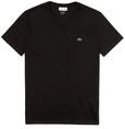Lacoste Herren Th6604 T-Shirt, Schwarz (Noir), 3