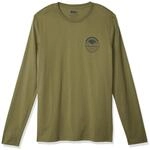 Fj&auml;llr&auml;ven Herren Forever Nature Badge LS T-Shirt, Caper Green, M