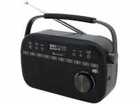 Soundmaster DAB280SW tragbares DAB+ und UKW-RDS Digitalradio mit...