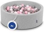 KiddyMoon B&auml;llebad 90X30cm/200 B&auml;lle &empty; 7Cm B&auml;llepool Mit Bunten B&auml;llen F&uuml;r