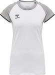 hummel hmlCORE Volley Stretch T-Shirt Damen F9001 Weiss, L Damen