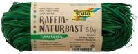 folia 9058 - Raffia Naturbast tannengr&uuml;n, 1 B&uuml;ndel mit 50 g, Schnur aus