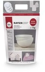 RAYHER HOBBY Rayher 3699000 Raysin 200 Gie&szlig;pulver 1kg, Gie&szlig;masse wei&szlig;,