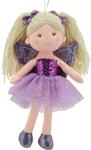 Sweety Toys 11766 Stoffpuppe Fee Pl&uuml;schtier Prinzessin 30 cm lila