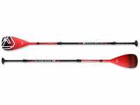 Aquamarina Unisex – Erwachsene Paddle Carbon Pro Paddel, Schwarz Rot, Uni