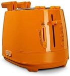 De Longhi CTLAP2203 Toaster mit Zange, 550 Watt. Arancio