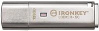 Kingston IronKey Locker+ 50 USB Stick XTS-AES-Verschl&uuml;sselung f&uuml;r Datenschutz mit