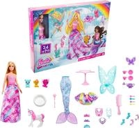 Barbie Dreamtopia Adventskalender Barbie-Puppe und 24 Geschenke einschlie&szlig;lich