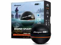 Deeper Smart Sonar Pro+ 2 Fischfinder Echolot – mit Tiefenmesser und...