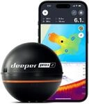 Deeper Smart Sonar Pro+ 2 Fischfinder Echolot &ndash; mit Tiefenmesser und...