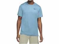 Nike Df Hpr Dry T-Shirt Lt Photo Blue/Blue Chill/Htr/B XL