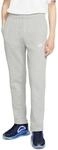 Nike Herren Hose Sportswear Club Fleece, Dark Grey Heather/Matte Silver/White, 2XL,