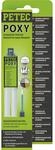 PETEC POXY 2 Komponenten Kleber extra stark Epoxidharz Klebstoff transparent 24 ml